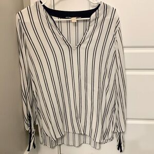 MICHAEL Michael Kors 3/4 Tie Sleeve Shirt